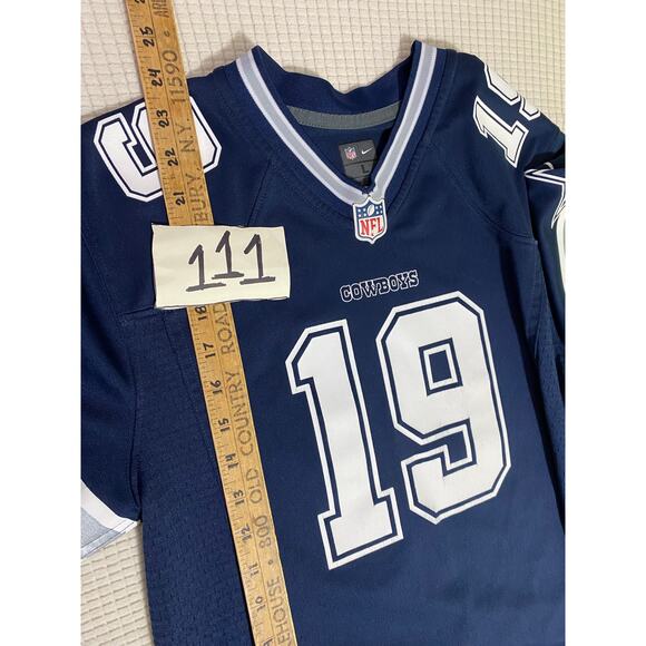 Nike Dallas Cowboys Amari Cooper #19 Jersey – Youth Large – Nike NFL Game Blue - Picture 3 of 10